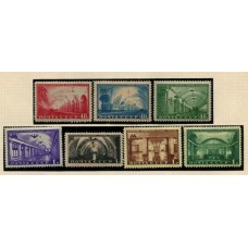 RUSIA 1950 Yv. 1467/73 SERIE COMPLETA DE ESTAMPILLAS NUEVAS CON GOMA 17,30 EUROS